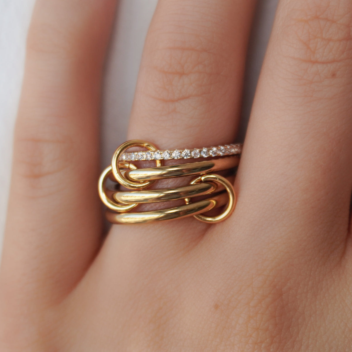 Viral Rings Viral Stacked Rings – Lorinco