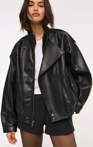 Obsidian Leather Jacket